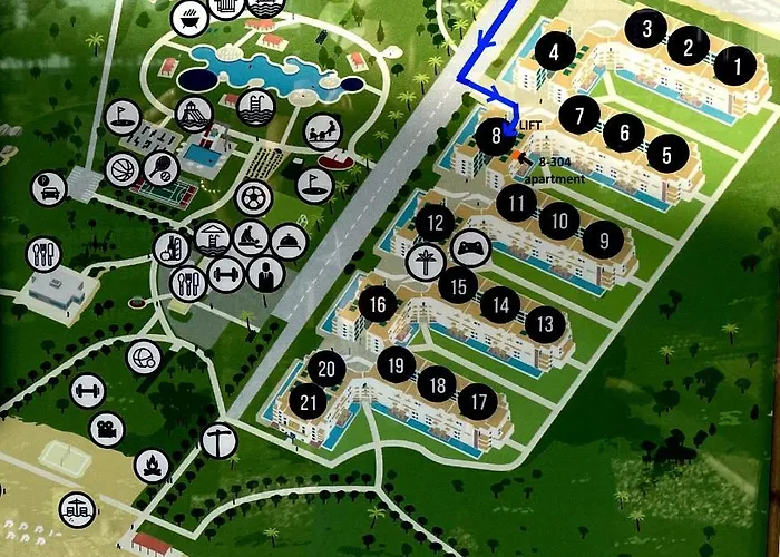 Lägenhet Seaside Modern For Family